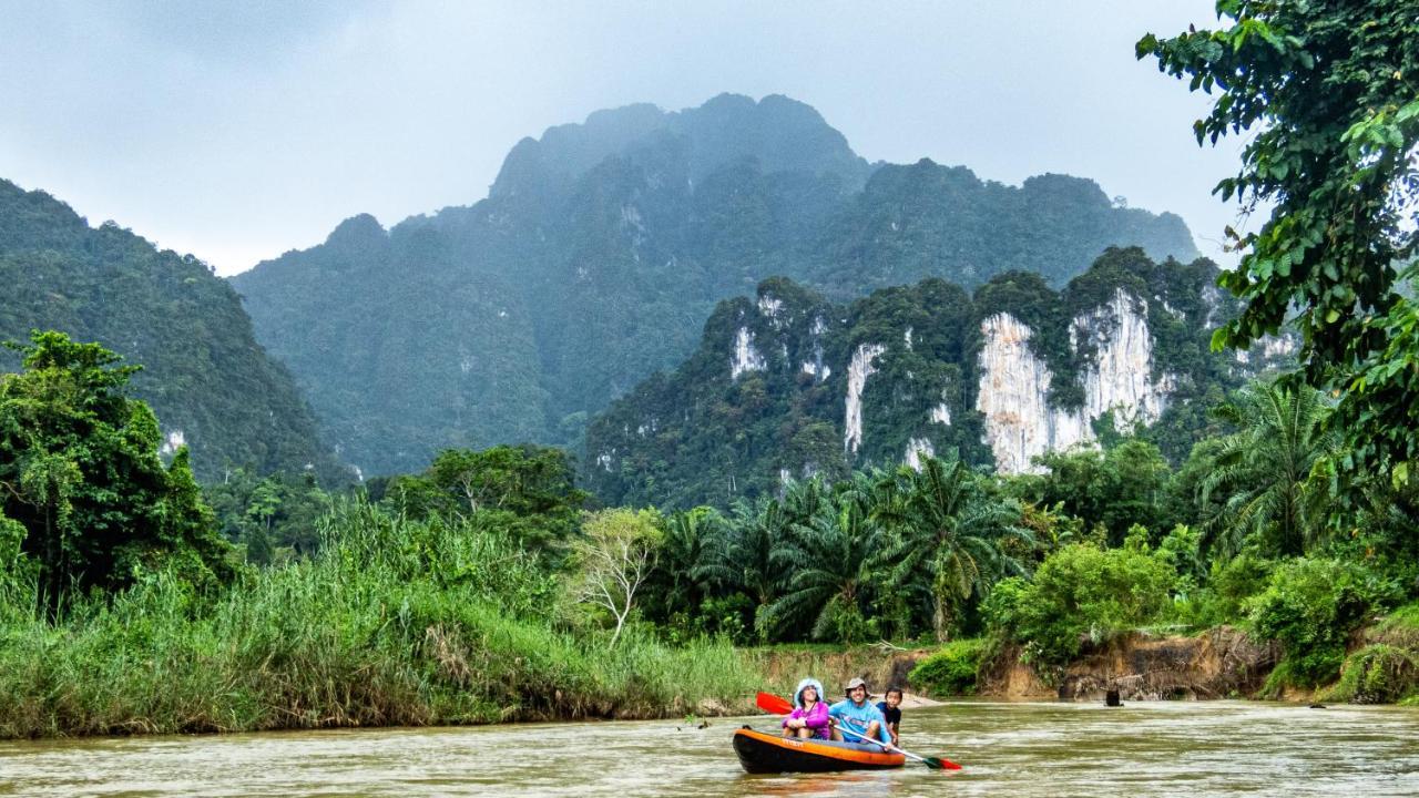 Khao Sok Riverside Cottages Khao Sok National Park エクステリア 写真