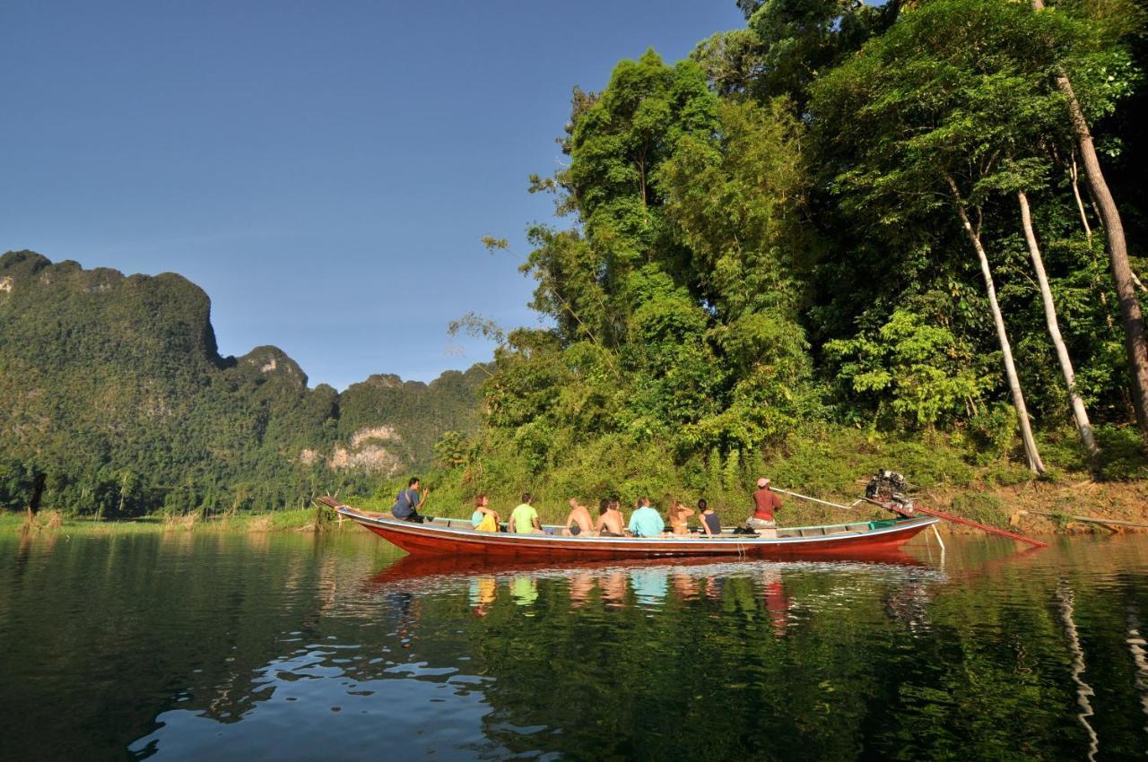 Khao Sok Riverside Cottages Khao Sok National Park エクステリア 写真